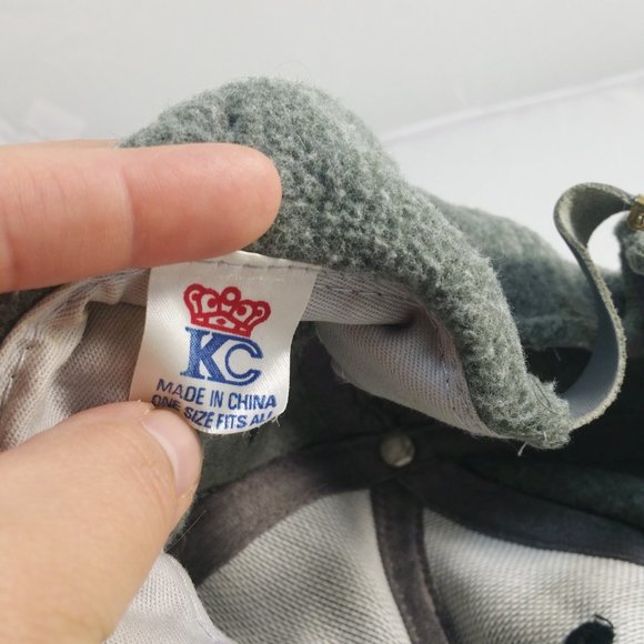 VTG Fox NFL Sunday Strapback Hat Cap Plush Suede - Picture 9 of 9